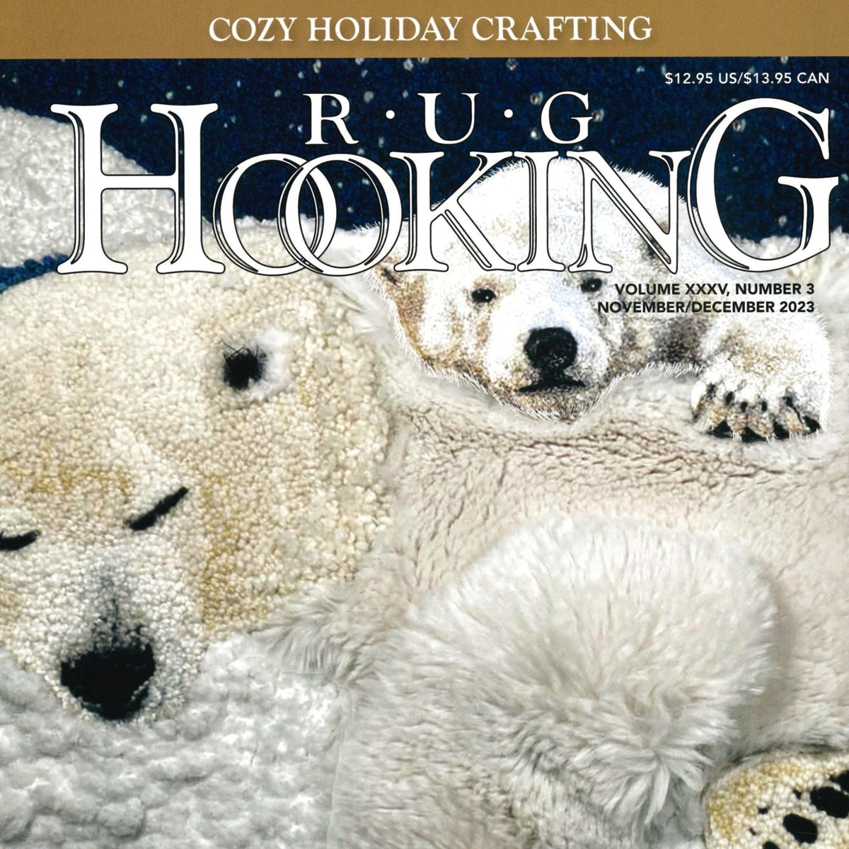 Ampry Publishing Magazines Rug Hooking Magazine Nov/Dec 2023