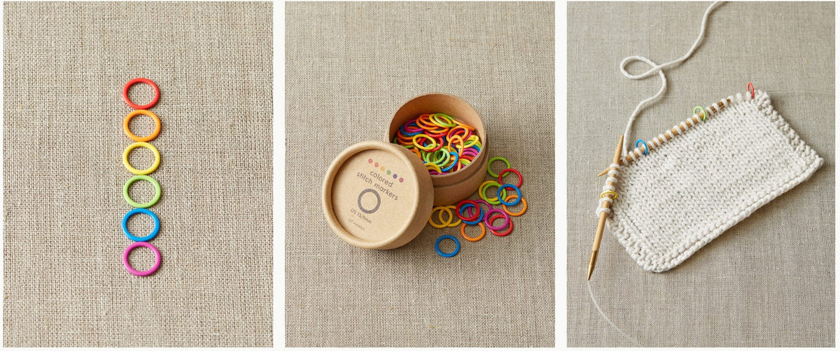 Cocoknits Stitch Markers Original/Large Colorful Ring Stitch Markers Cocoknits