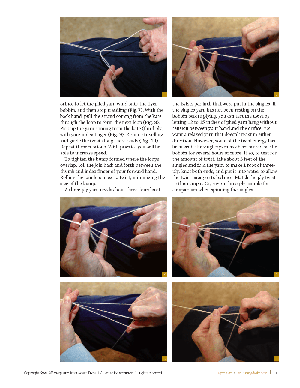 Long Thread Media Books An Introduction to Spinning Wheels, Spinning Daily eBook Printed