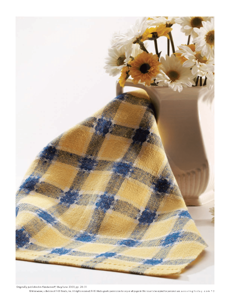 Long Thread Media Books Best of Handwoven, Top Ten Dish Towels on Four Shafts eBook (Printed version)