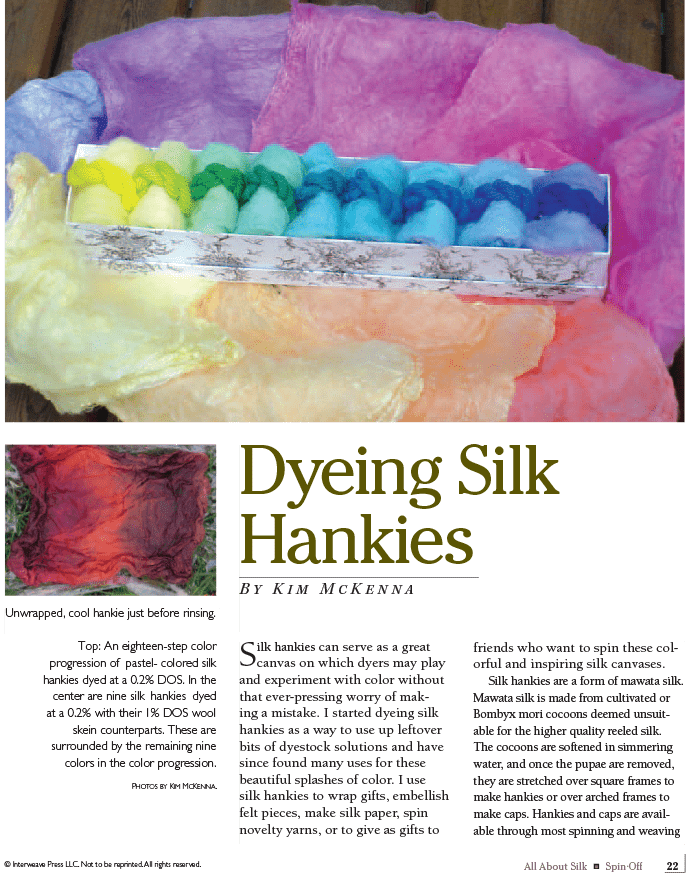 Long Thread Media Books Spin-Off Presents: All About Silk: eBook Printed Copy