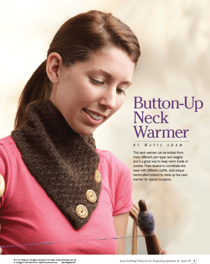 Long Thread Media Books Spin-Off Presents: Easy Knitting Patterns for Beginner Spinners: eBook Printed