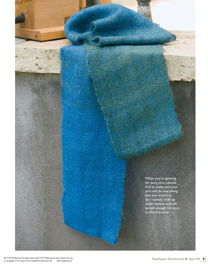 Long Thread Media Books Spin Off Presents: Handspun, Handwoven - eBook Printed Copy