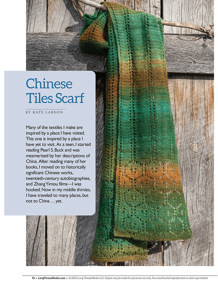 Long Thread Media Books Spin Off Presents: Lovely Lace: 6 Projects to Spin and Knit - eBook Printed Copy