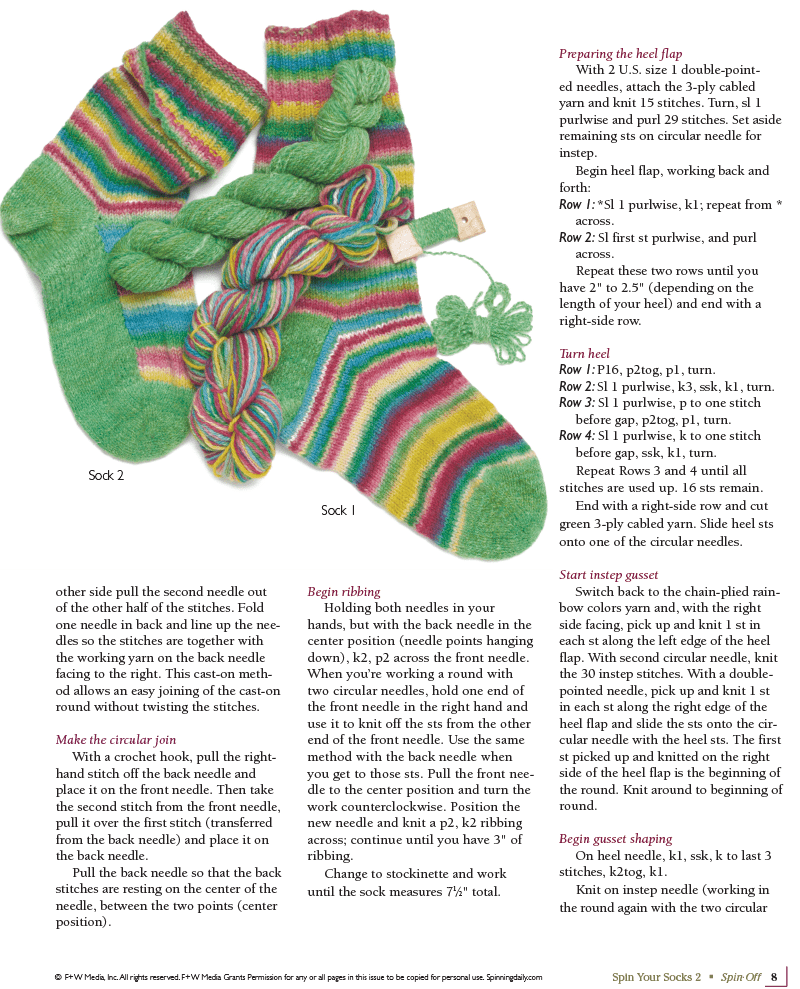 Long Thread Media Books Spin-Off Presents: Spin Your Socks 2: eBook Printed Copy
