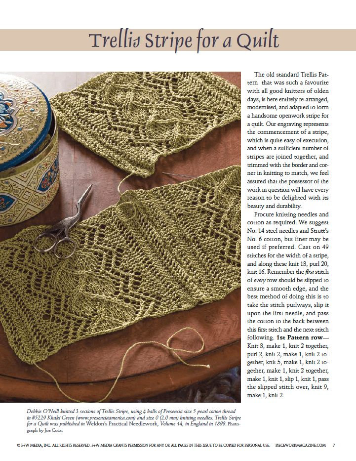 Long Thread Media Books Victorian Lace: 7 Timeless Projects to Knit – eBook printed copy