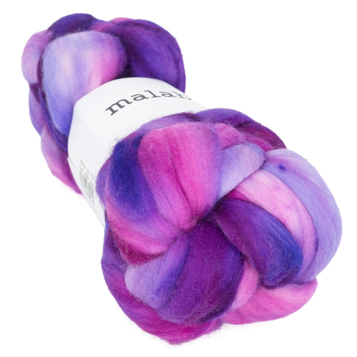 Malabrigo Yarn Dyed Wool Fiber Baya Electrica Nube by Malabrigo