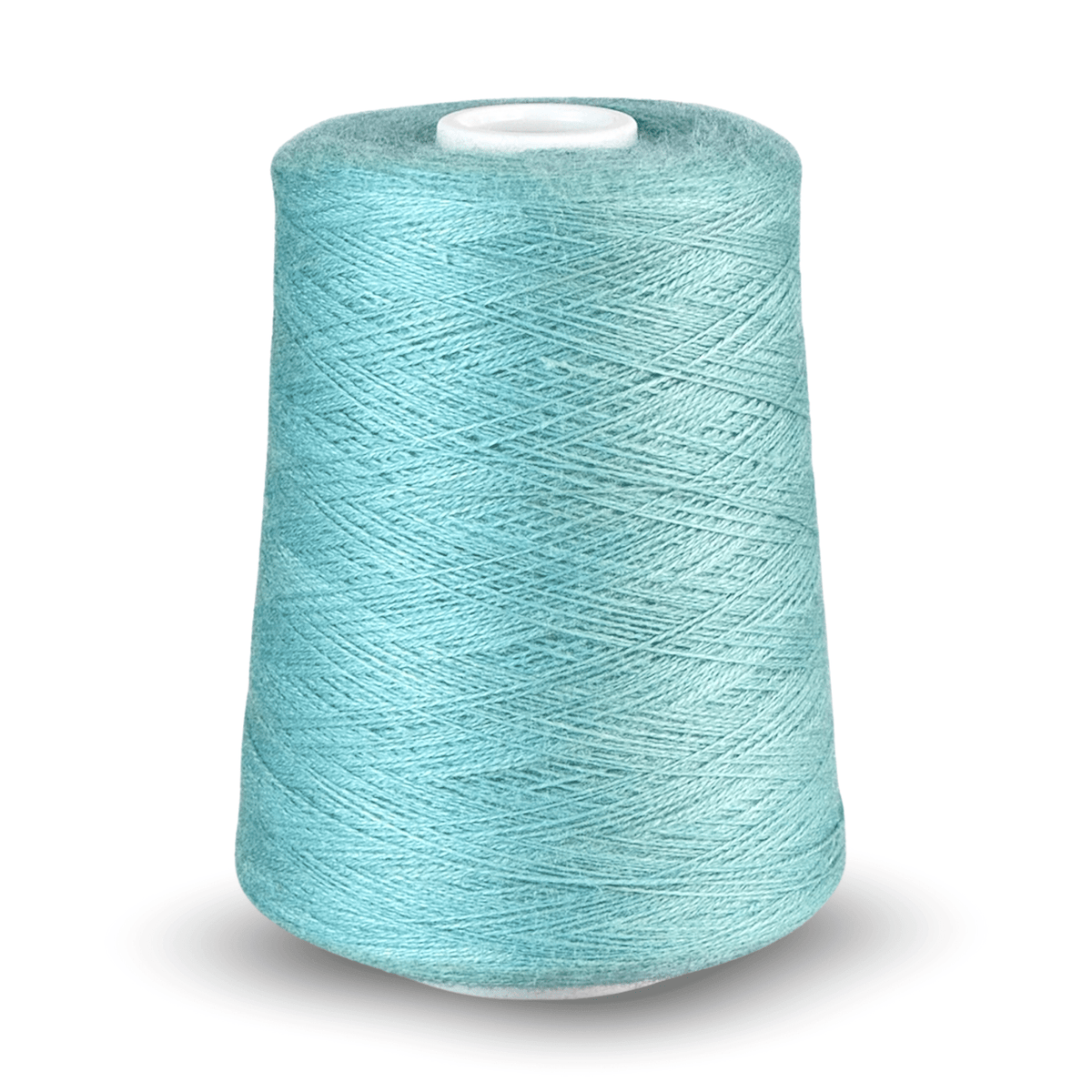 Revolution Fibers Yarn Teal Zephira Wool-Silk 2/18 Yarn | Mini Cone