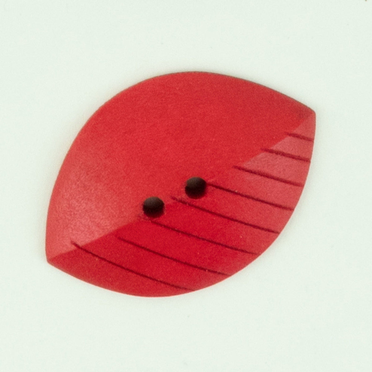 Buttons Etc. Buttons Red Wood Leaf