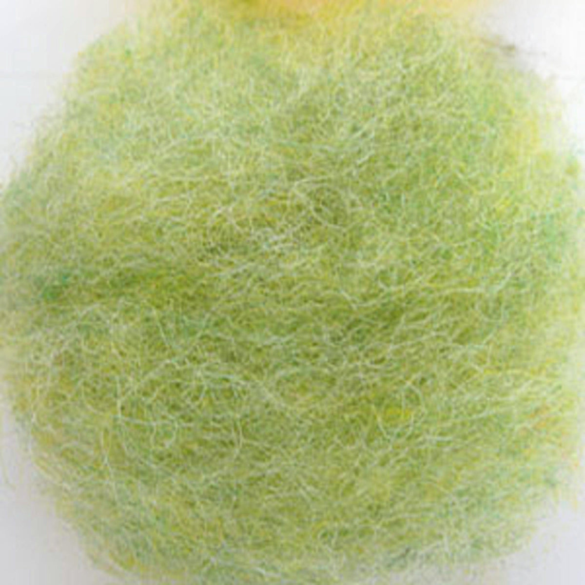 Harrisville Designs Dyed Wool Fiber Lime Harrisville Dyed & Carded Wool Fiber