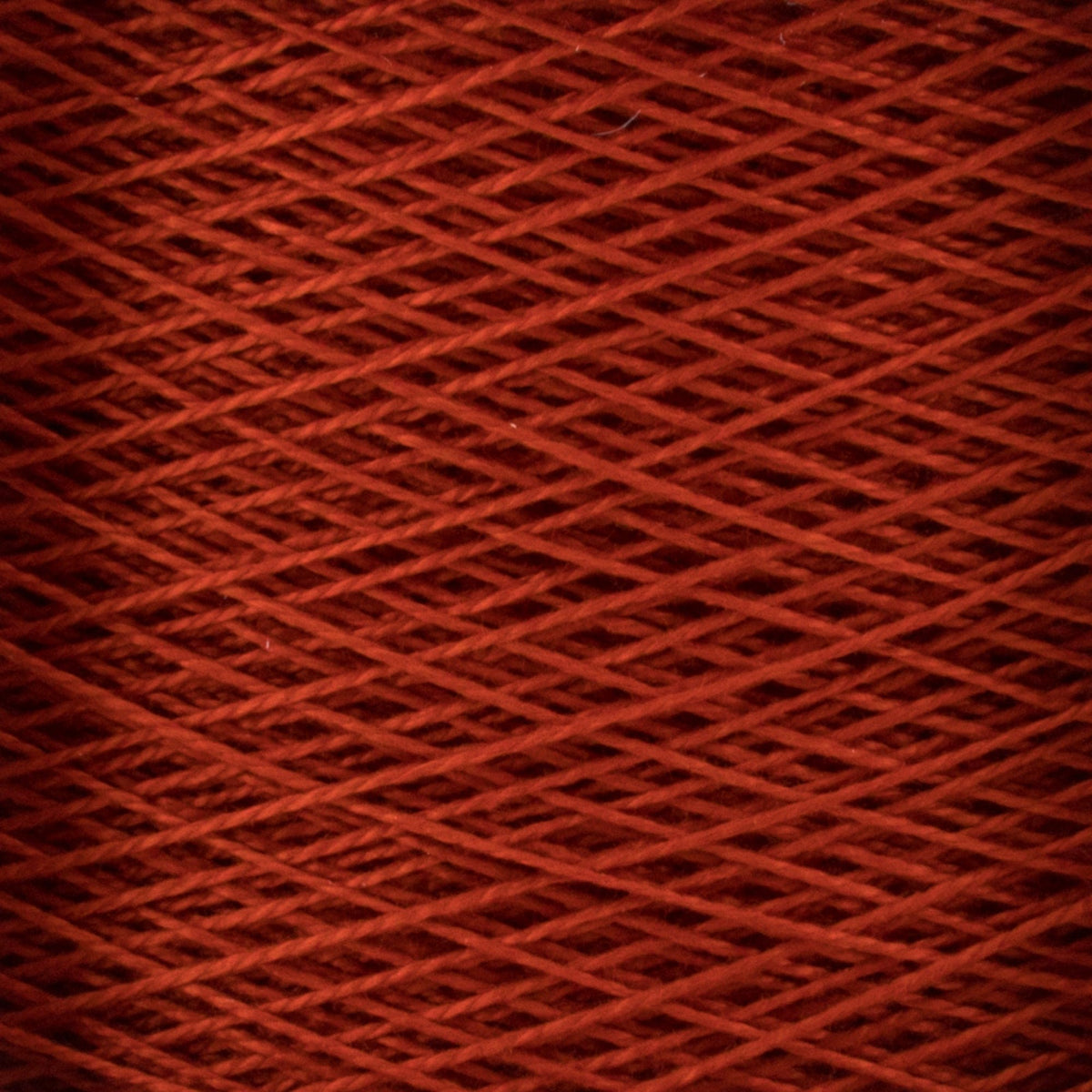 Supreme Corp. Yarn Burnt Orange 10/2 Pearl Cotton Yarn | Mini-cone