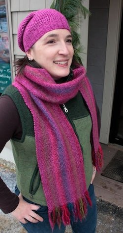 New Chill Chaser Woven Scarf - Halcyon Yarn