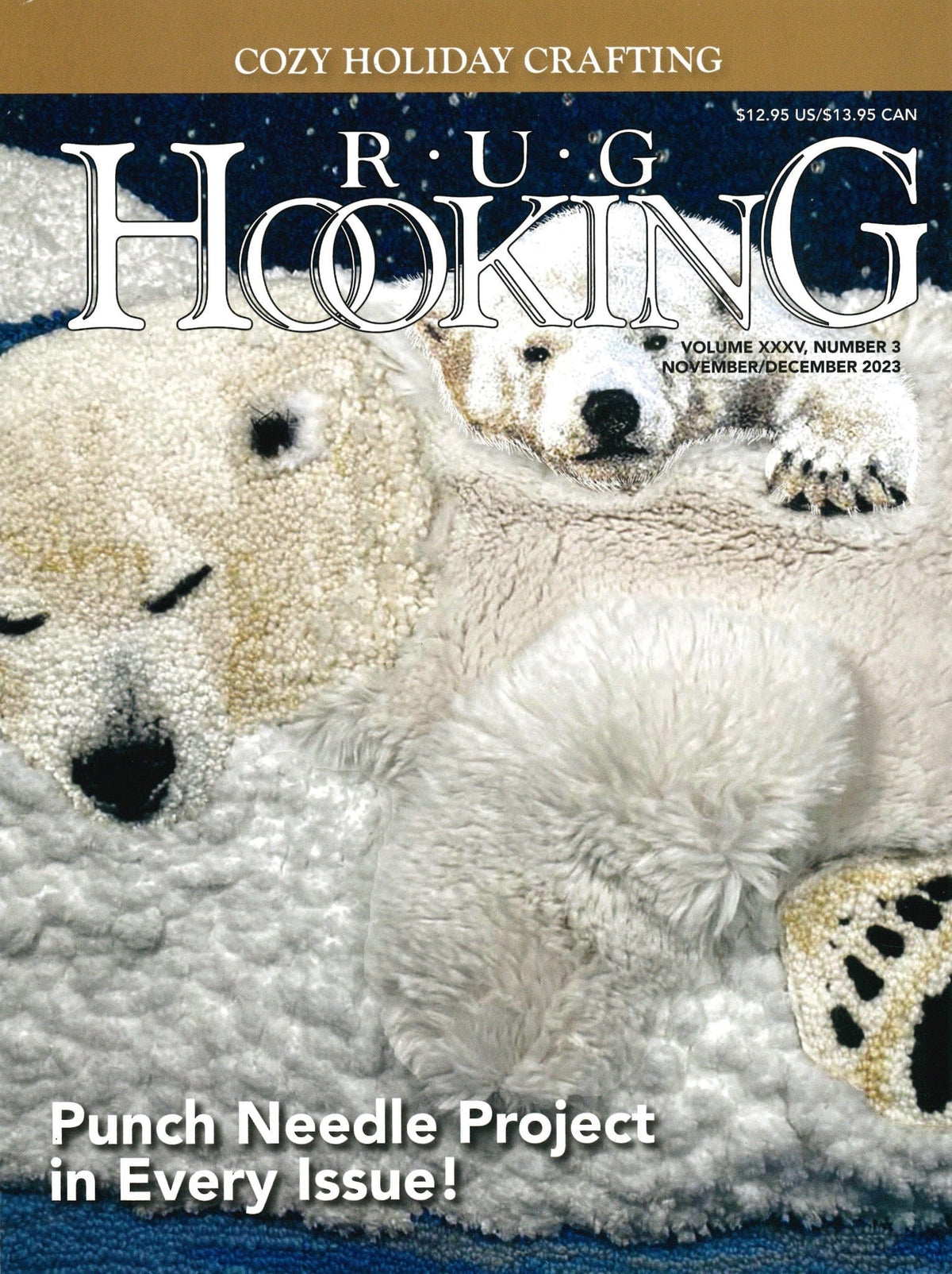 Ampry Publishing Magazines Rug Hooking Magazine Nov/Dec 2023