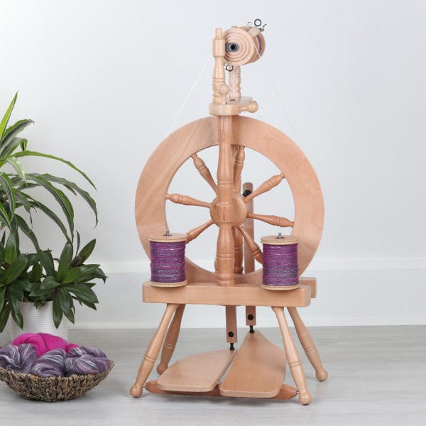Ashford Handicrafts Limited Spinning Wheels Ashford Traveller 3 Spinning Wheel, Double Treadle