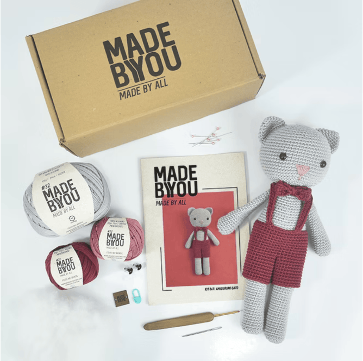 Circulo Crochet Kits Amigurumi Made By You! Crochet Animal Kits