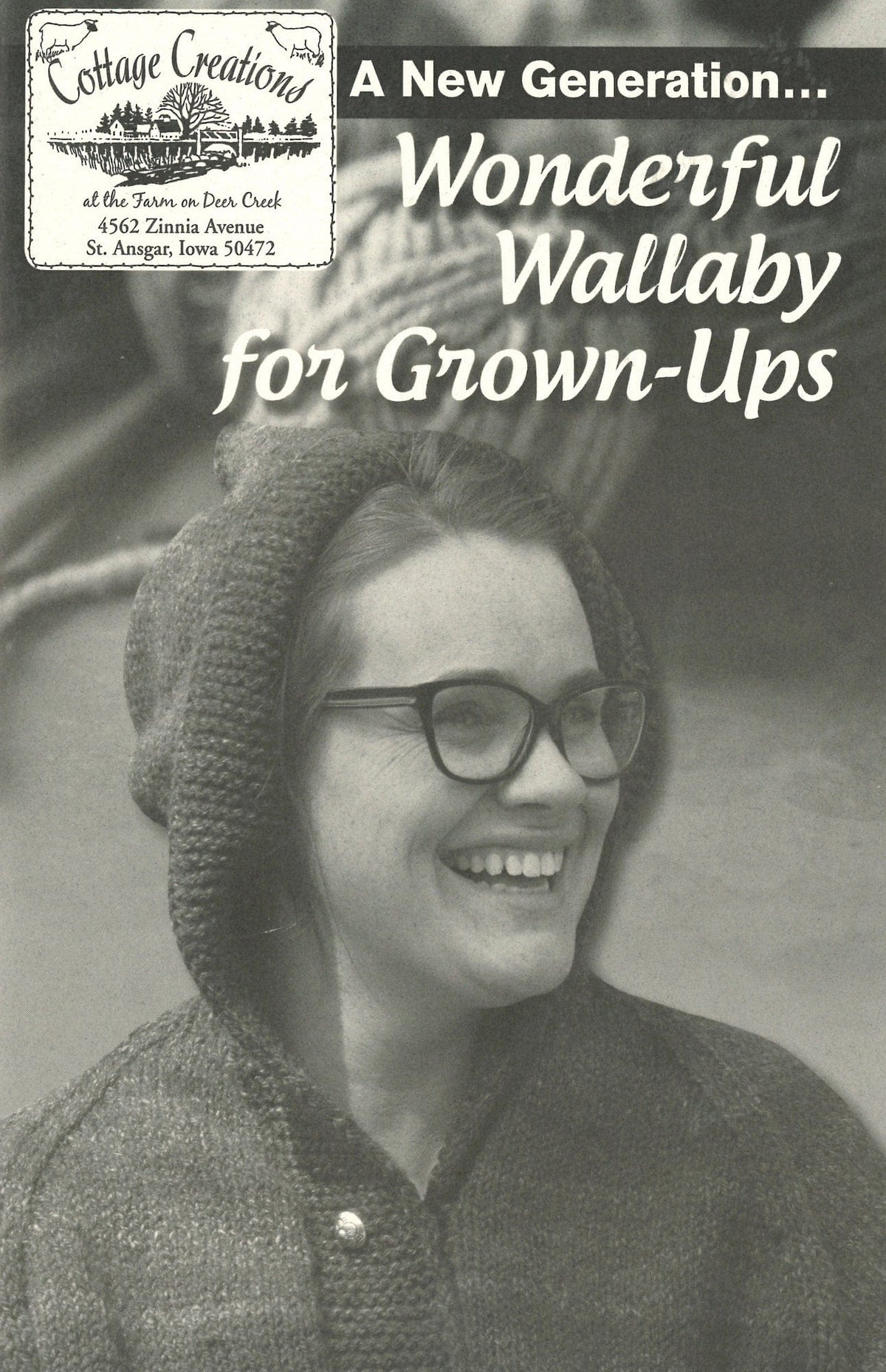 Cottage Creations Books A New Generation... Wonderful Wallaby For Grown-Ups