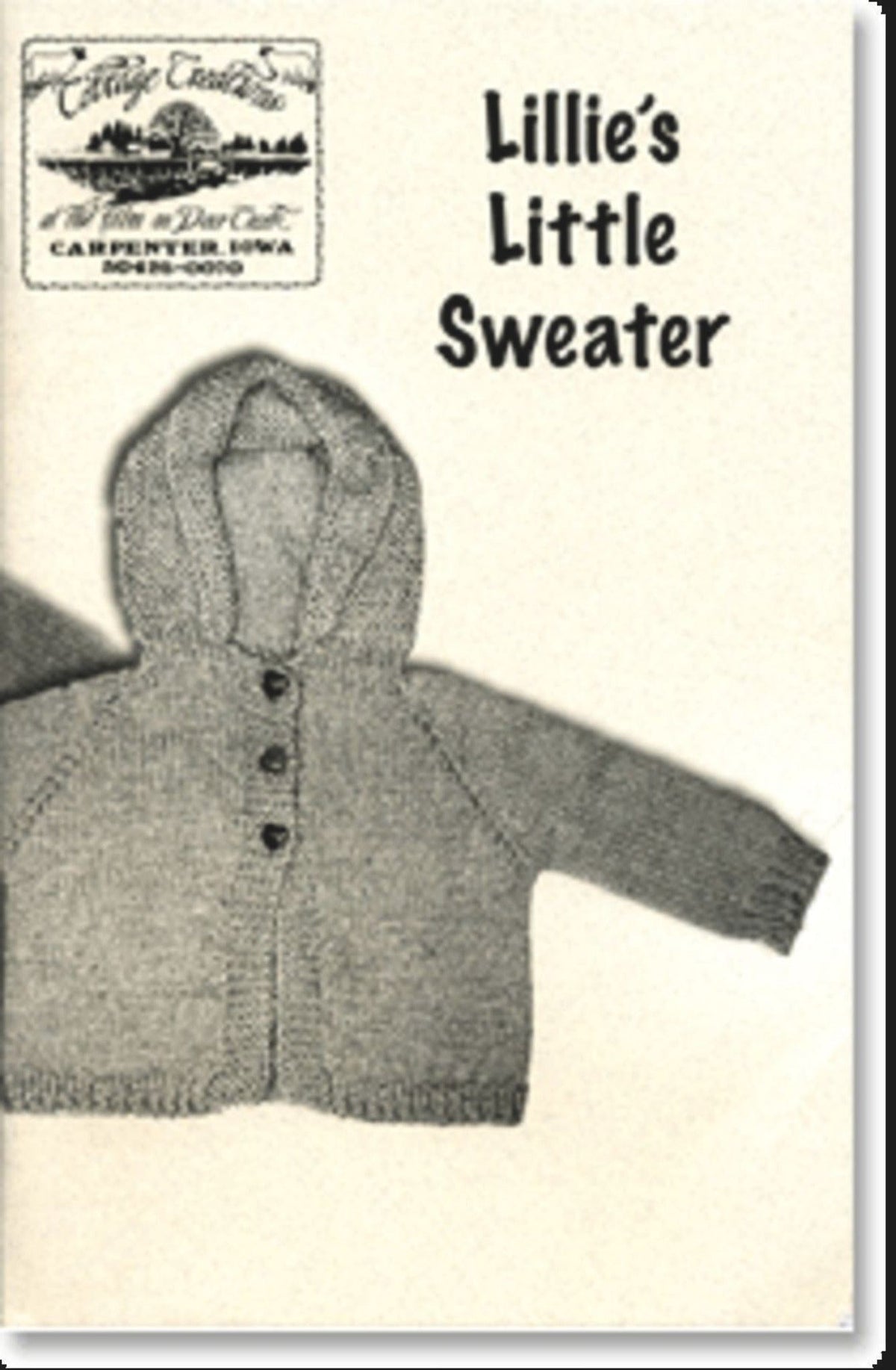 Cottage Creations Books Lillie's Little Sweater