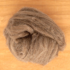 Europa Wools Ltd Other Animal Fibers light brown Yak Down Fiber  (sold by the ounce)
