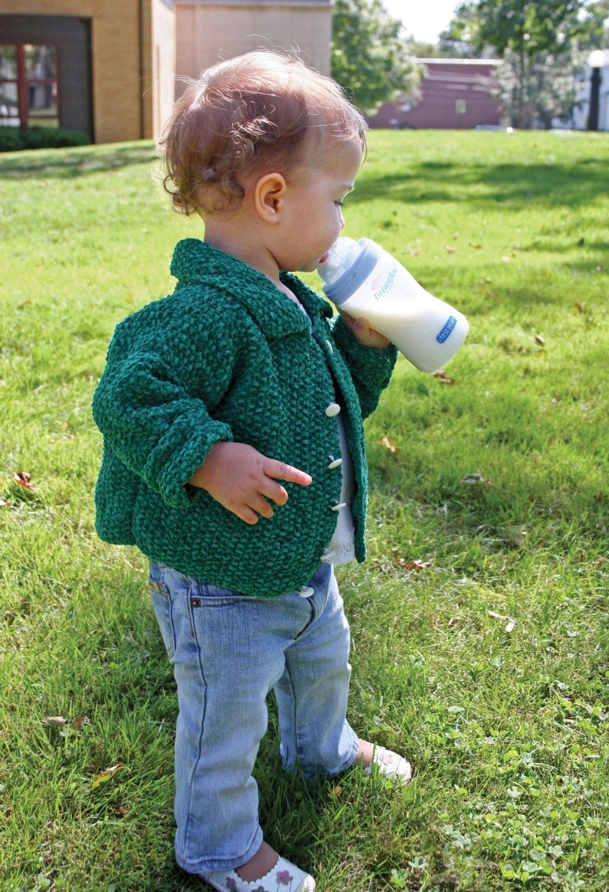Halcyon Yarn Digital Patterns Ellen's Favorite Baby Sweater, download