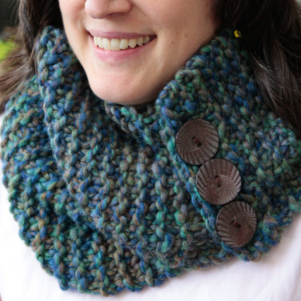 Halcyon Yarn Digital Patterns The Big Easy Cowl, download