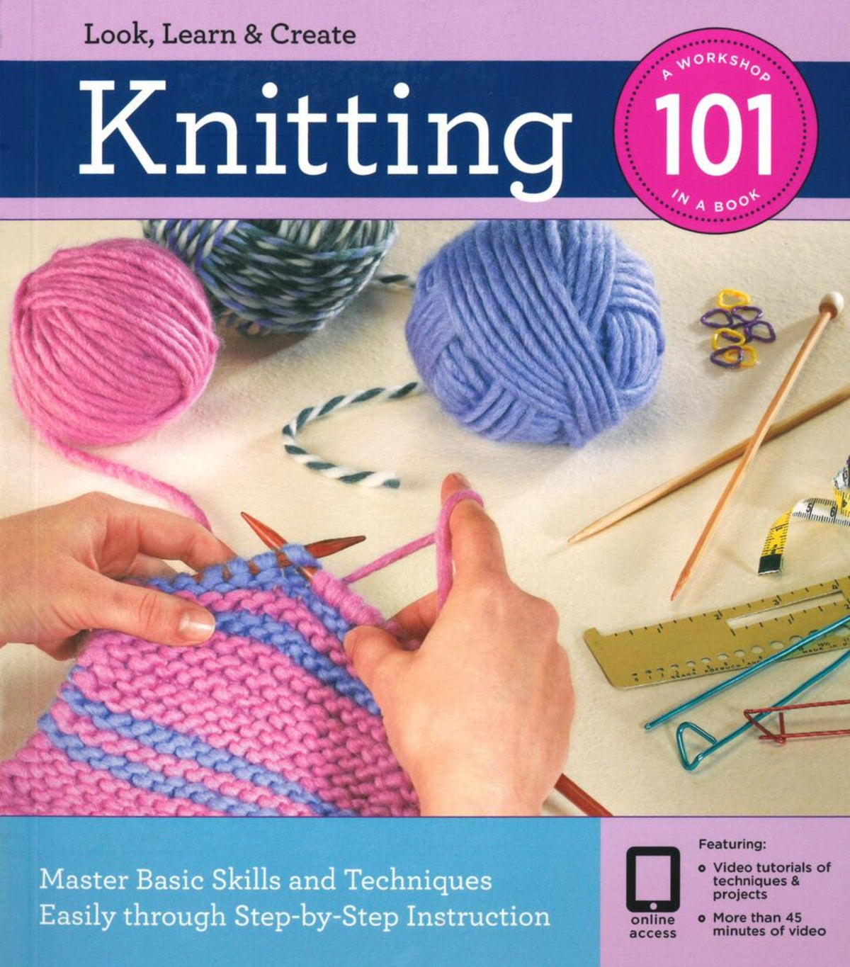 Ingram Content Books Knitting 101 - A Workshop in a Book