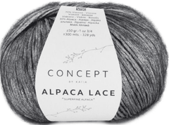 Katia Yarn Black Katia Alpaca Lace
