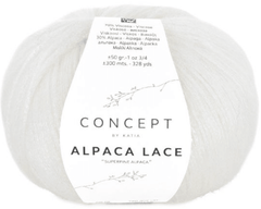 Katia Yarn White Katia Alpaca Lace