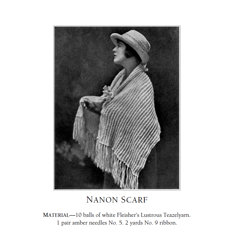 Long Thread Media Books 7 Stylish Scarves from 1918 to Knit eBook (Printed version)