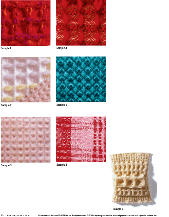 Long Thread Media Books Best of Handwoven Technique Series: Waffle Weave eBook (Printed version)