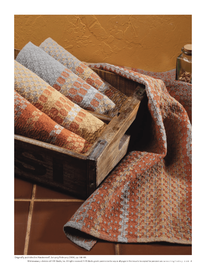 Long Thread Media Books Best of Handwoven, Top Ten Dish Towels on Four Shafts eBook (Printed version)