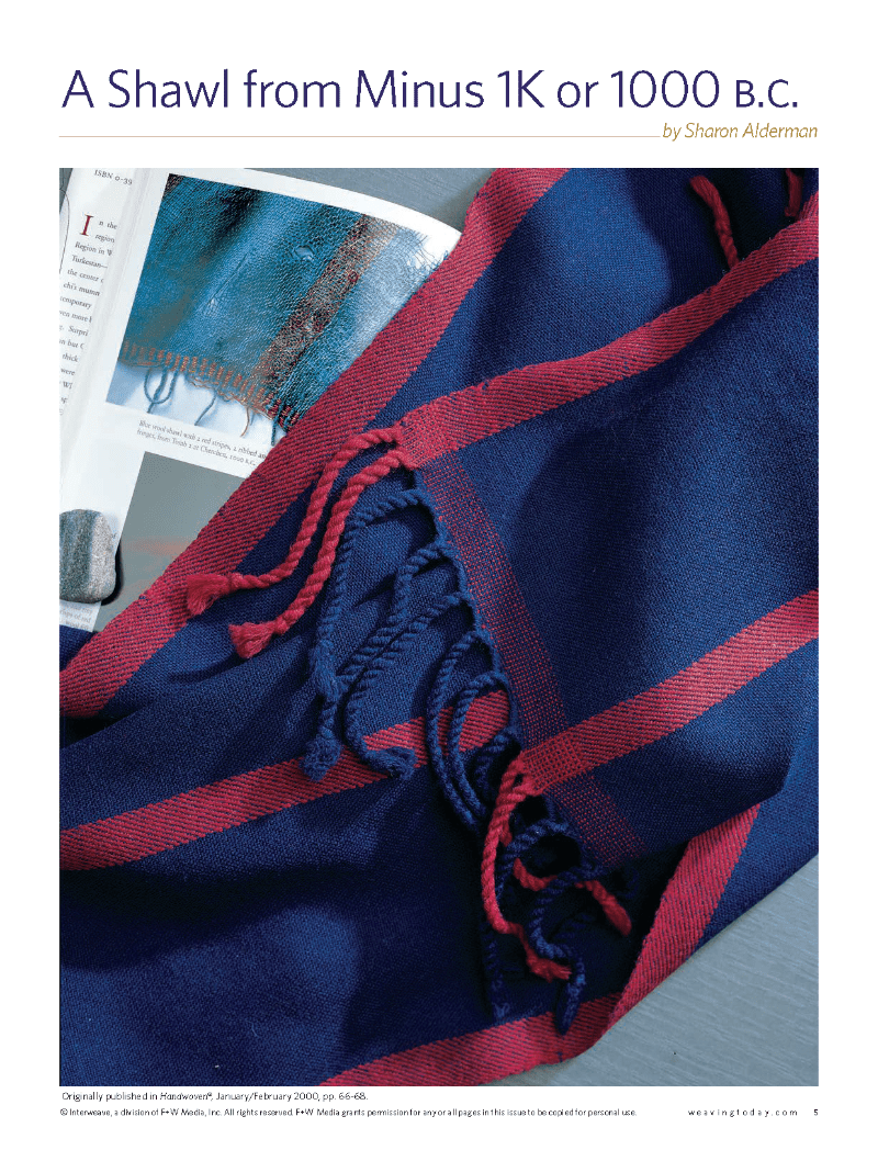 Long Thread Media Books Handwoven's Master Weaver Collection: Favorite Projects and Lessons from Sharon Alderman eBook Printed Copy