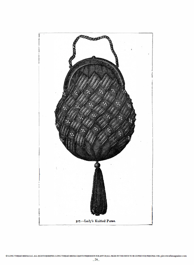 Long Thread Media Books PieceWork Presents: Vintage Knitting with Mrs. Beeton – eBook printed copy
