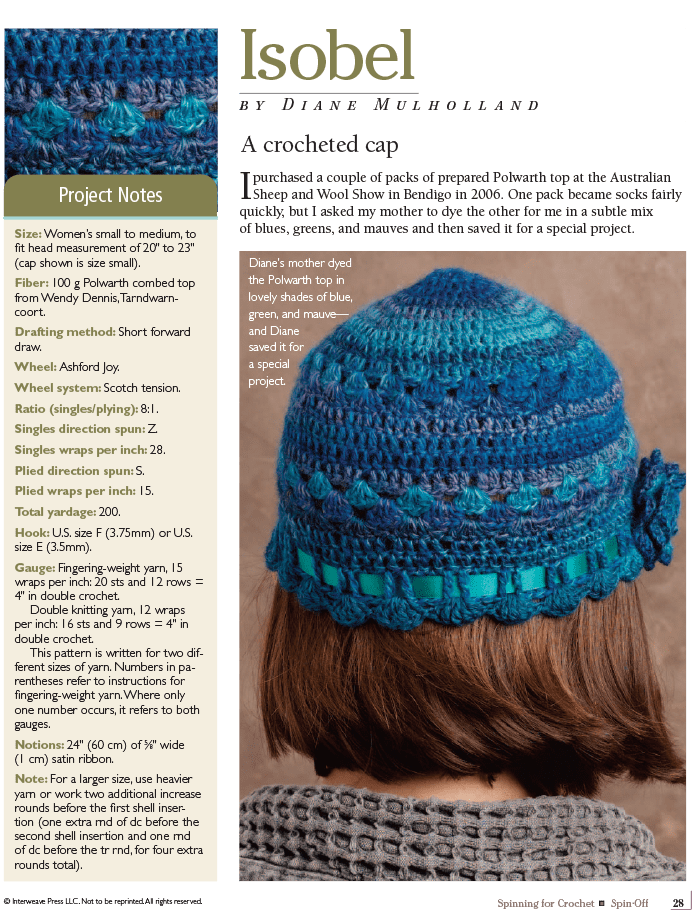 Long Thread Media Books Spin-Off Presents: Spinning for Crochet: eBook Printed Copy