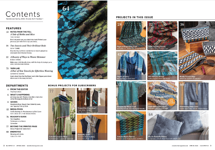 Long Thread Media Magazines Handwoven Magazine, Spring 2026