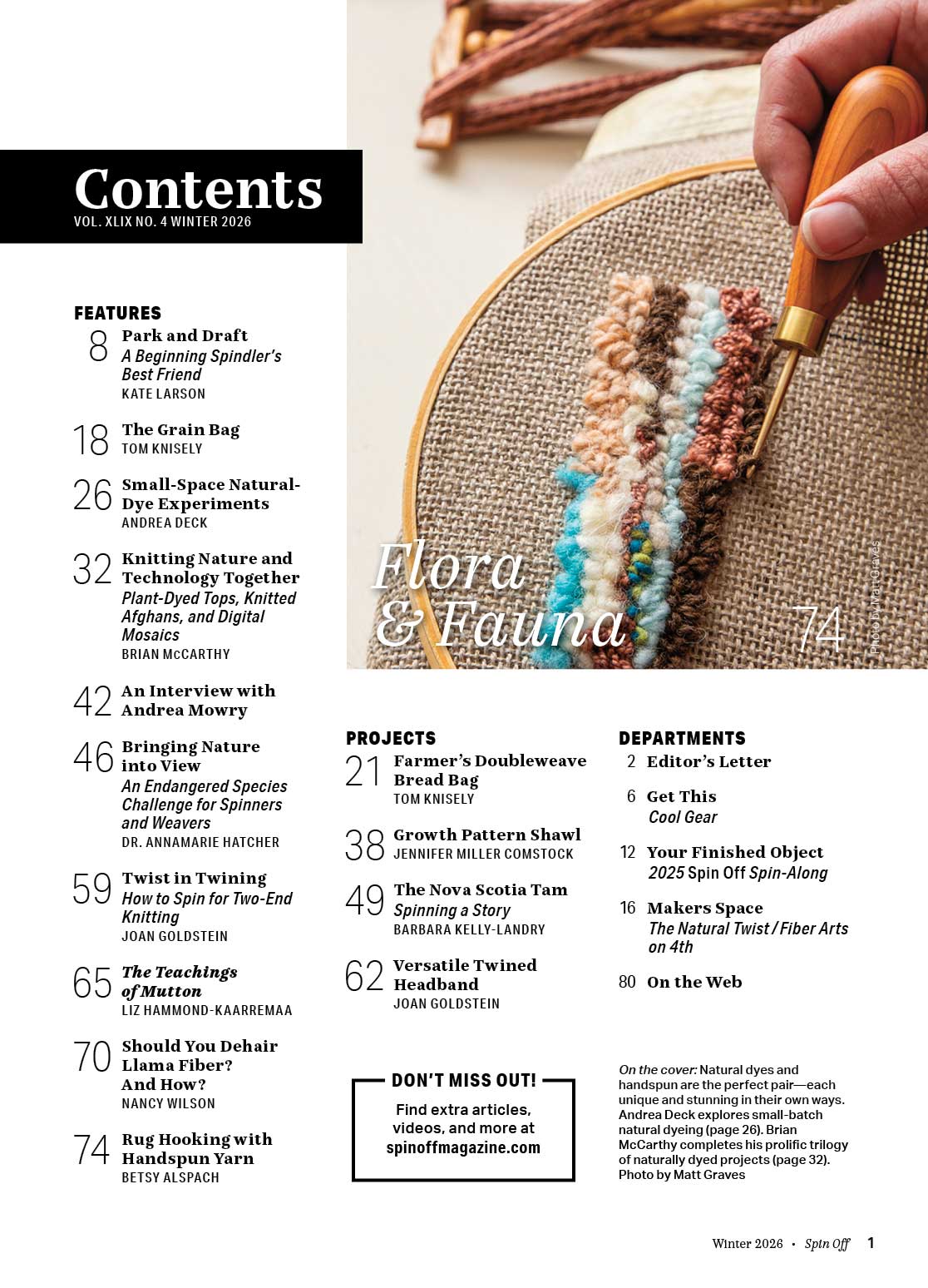 Long Thread Media Magazines Spin Off Winter 2026