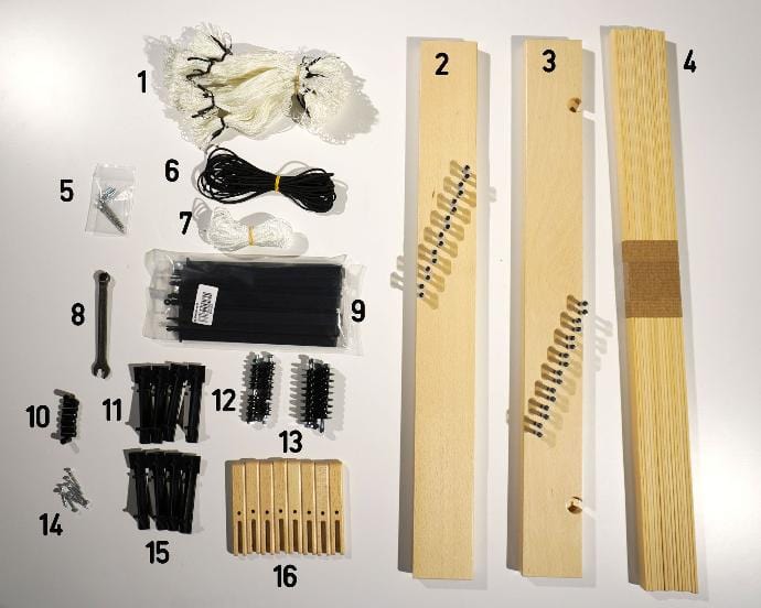 Louet Inc. Replacement Parts, Conversions & Add-Ons Louët Jane Table Loom Shaft Conversion Kit, 8 to 16 expansion