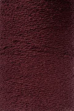 Maurice Brassard Yarn Wine Cotton Bouclé Yarn | Mini-Cone