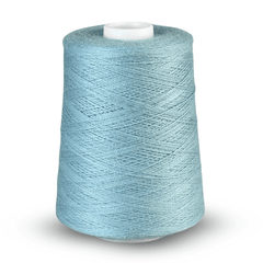 Revolution Fibers Yarn Aegean Blue Zephira Wool-Silk 2/18 Yarn | Mini Cone