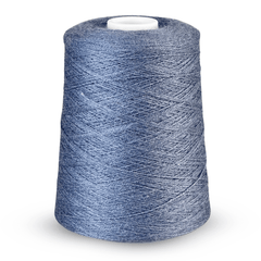Revolution Fibers Yarn Blueberry Zephira Wool-Silk 2/18 Yarn | Large Cone