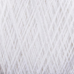 Supreme Corp. Yarn Bleached (White) Homestead 8/2 Cotton Yarn | Large Cone