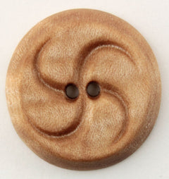 Alosada LLC Buttons 1" / Maple Wood Button by Alosada