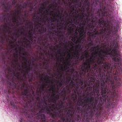 Harrisville Designs Dyed Wool Fiber Black Cherry Harrisville Dyed & Carded Wool Fiber