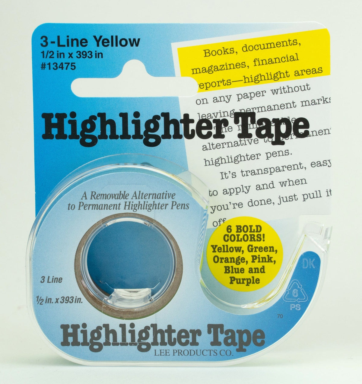 Lee Products Other Notions Green Highlighter Tape