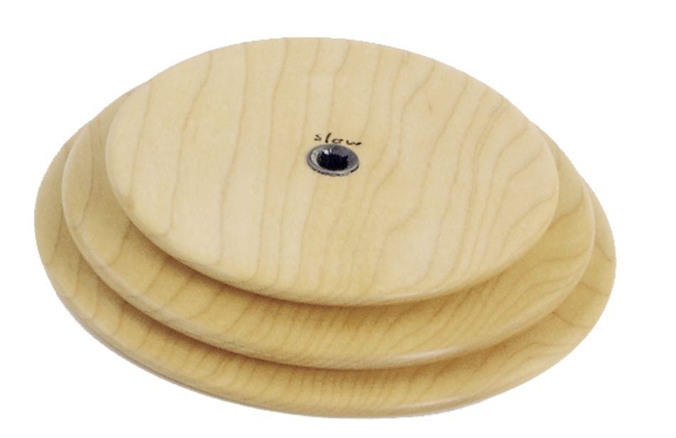 Schacht Spindle Co. Flyers & Whorls Slow / Maple Schacht Whorl