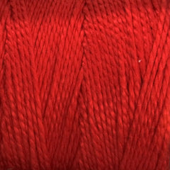Supreme Corp. Yarn Red 10/2 Pearl Cotton Yarn | Mini-cone